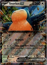 Snorlax ex Double Rare SV: Prismatic Evolutions 076/131 NM