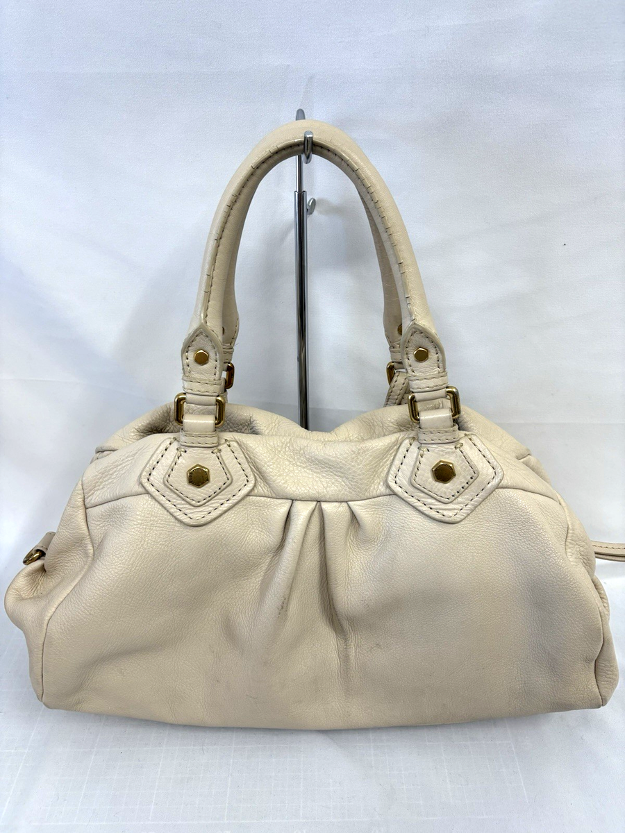 バッグ MARC BY MARC JACOBS classic Q bag beige Marc Jacobs Classic Q Baby Groovy Handbag Ivory | eBay