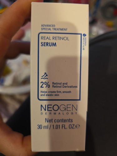 Neogen Dermalogy Real Retinol Serum 30ml 2% Retinol Authentic New Full Size