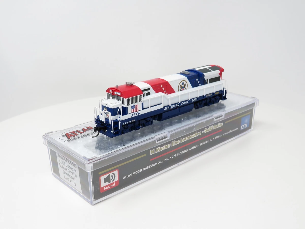 Nゲージ　ナインスケール N1776　sea board coast line Seaboard Coast Line set from Circus City Deals in N scale - Model