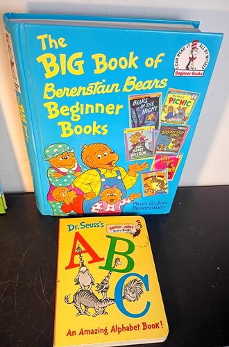 4 Dr. Seuss HC, The LORAX, Snow, Big Book Of Bernstein Bears, ABC. Beginner Kids - Picture 4 of 8