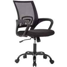 Desk Computer Home Office Chair Adjustable Mesh Ergonomic Comfort Lumbar Support