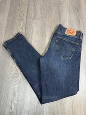 Levi s 511 Jeans Mens Size 34x34 Dark Wash Slim Fit Stretch Straight Leg Denim