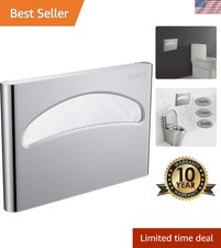 Durable 18/8 Stainless Steel Toilet Seat Cover Dispenser - Modern Design, 250 ct