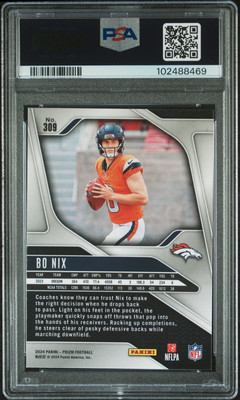 その他 JA RC Prizm base PSA9 2024 PANINI PRIZM #309 BO NIX ROOKIE RC PSA 9 | eBay
