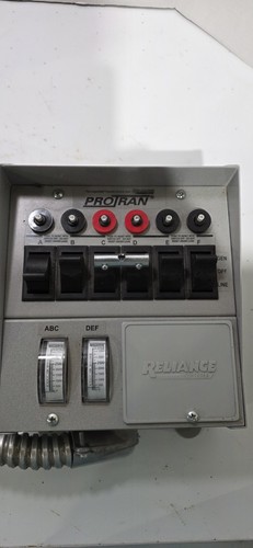 Reliance 6 - Circuit Generator Transfer Switch 31406C New  - Picture 1 of 5