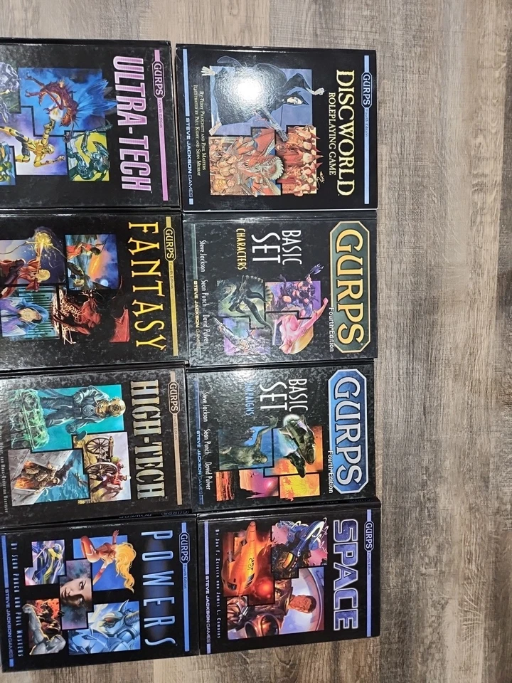 Lote de 16 libros GURPS 4ª edición. Foto 2 de 4