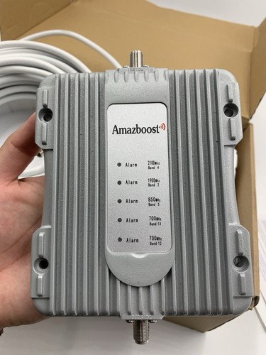 Amazboost Cell Phone Booster for Home/Office - up to 2500 SQ FT Cell Signal A1 - Photo 2 sur 15