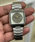 Vintage Seiko 5 Automatic 6309 Square Case Men's Wrist Watch Japan Day Date