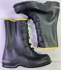 Lacrosse Men's ZXT Buckle Deep Heel 14" Overshoe-Black-Size: 14