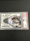 2004 UD SP Game Used Tom Brady Game Used Jersey Fabric PSA 8 NM-MT Low Pop PSA 8