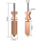 For 3D Printing Accessory Nozzle Assembly for Tuo Zhu Flash Cast AD5X Printer