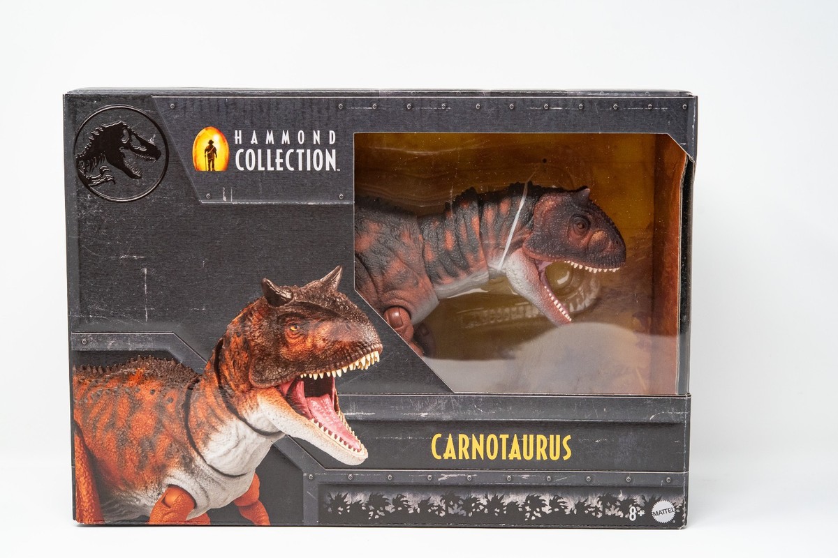 Mattel Jurassic World Hammond Collection Carnotaurus Action