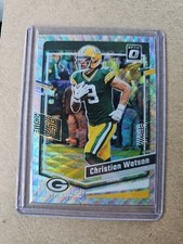 2023 Panini Donruss Optic - Christian Watson #65 Wave Prizm /300