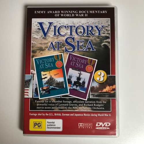 Victory At Sea 4 DVD Box Set - The Complete Series All 26 Episodes World War III - Foto 11 di 16