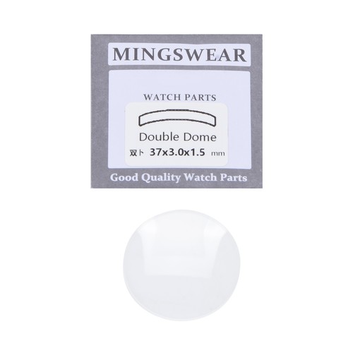 1.5mm Thick Double Domed Mineral Watch Crystal 30mm-38mm Diameter Concave Glass - Picture 11 of 33