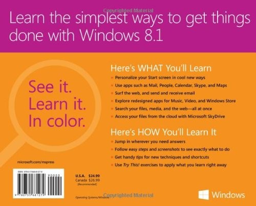 Windows 8.1 Plain & Simple (USED) - Picture 2 of 3