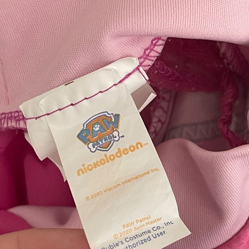 Costume vestito Paw Patrol Skye bambina 3T-4T rosa manica corta Halloween - Foto 8 di 10