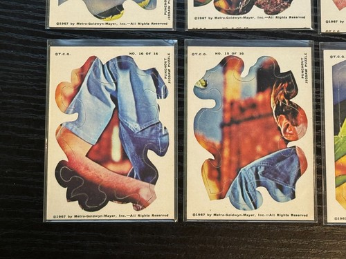 1967 Topps Maya Puzzle complete set 1-16 RARE, EXMT, *SEWALL* - Picture 2 of 8