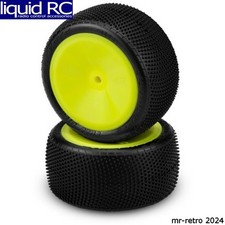 JConcepts 3152-201021 Fuzz Bite Lp Tire Pink Cmpnd Mounted 3348y Wheel 2