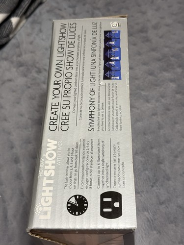 NEW Gemmy Christmas 2008 Create Your Own Holiday Light Show With Timer MP3 NIB - Picture 5 of 7