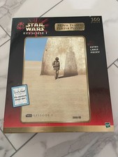 Star Wars Episode 1 Movie Poster Puzzle Teaser 300 Pieces 2x3 Feet Hasbro
