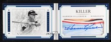 2017 National Treasures Legends Cuts Booklets Nickname /99 Harmon Killebrew Auto