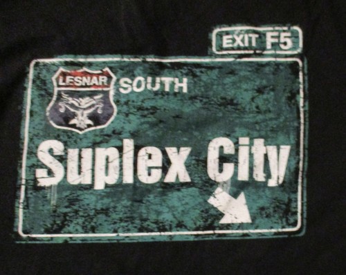 WWE Brock Lesnar Suplex City Cleveland Ohio T-Shirt Medium 2016 Danger Ahead - Bild 4 von 10