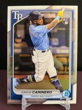 2024 Bowman Chrome Junior Caminero #56 RC