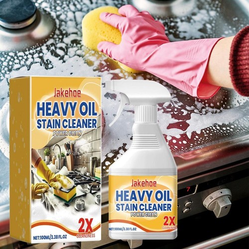 1/2X Clean Kitchen Oil Stains Spray, Kitchen Heavy Cleaning Oil Agent 100ml P1R7 - Bild 3 von 12
