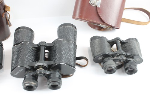 Vintage Binoculars Inc Jenoptem 8x30W & 6nu 7x50 USSR & Asahi Pentax Working x 3 - Picture 6 of 6
