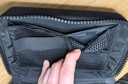 Dagne Dover Arlo Neoprene Tech Organizer Storage Bag Black (Large) NICE! travel - Picture 12 of 13