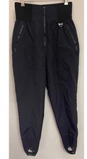 Tyrolia Skiwear High Waisted Ski Snowboarding Stirrup Pants Nylon Women's 14