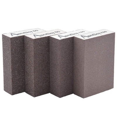 Sanding Sponge, Auerllcy Coarse/Medium/Fine/Superfine 4 Different Specificati...