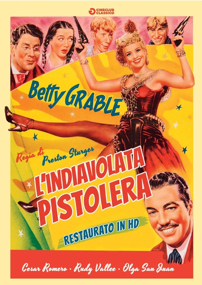 L'Indiavolata Pistolera (Restaurato In Hd) (DVD) Romero Grable Juan - Imagen 2 de 3