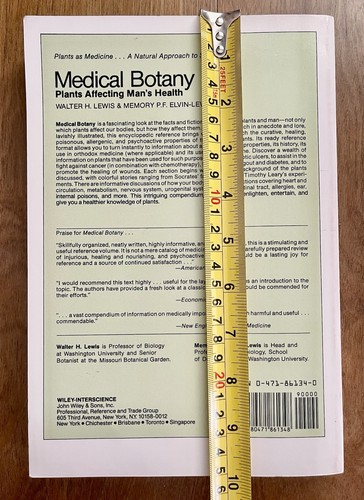 Medical Botany: Plants Affecting Man's Health - Picture 20 of 22