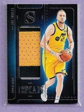 2024-25 Silhouette Threads Game Used Jersey Relic Joe Ingles Jazz