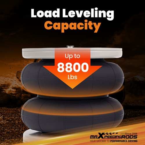 Kit Air Ressorts Suspension W/ Double écartement for Citroen Jumper 1994-2024 - Picture 7 of 22