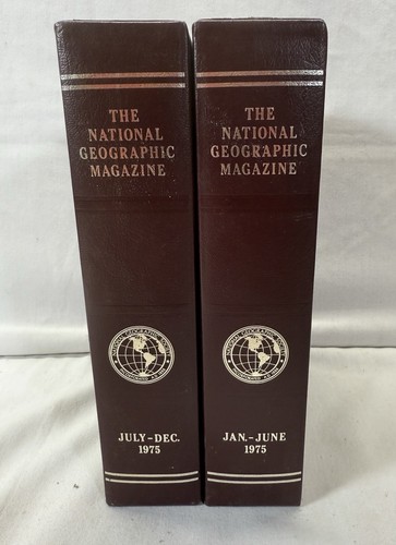 National Geographic Magazine 1975 January-December, Sleeve Back Holder Binder - Picture 2 of 13