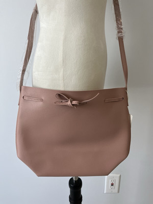 Kayla + Ava Tote Crossbody Bag Pink Vega Leather