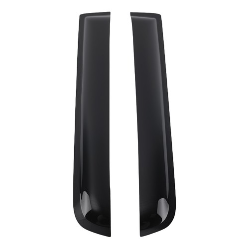 Door Wind Guards for Mitsubishi Outlander 2012-2020 Outside Mount Black 4PC Set - Picture 6 of 12