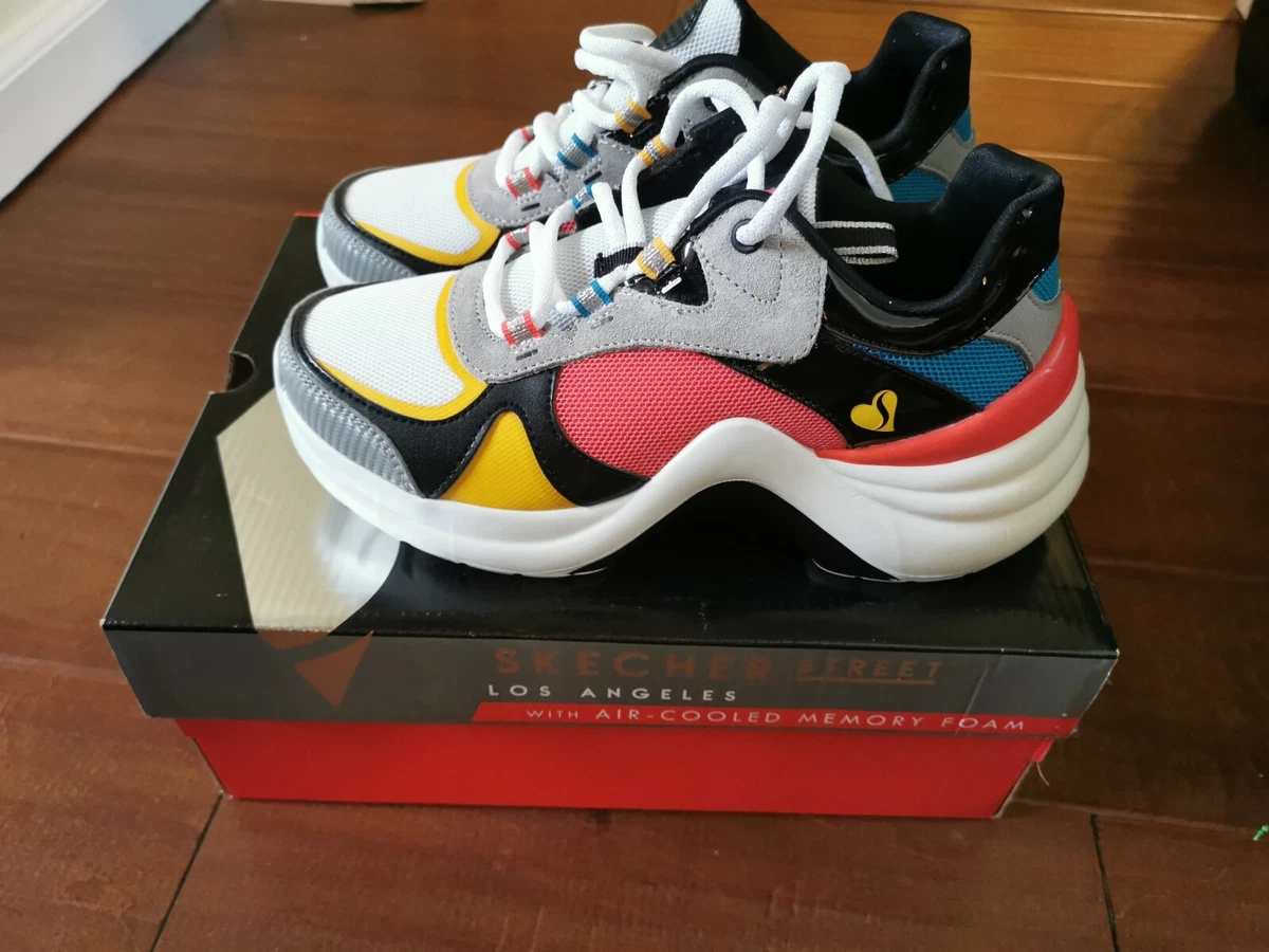 Skecher Street Los Angeles with air cooled memory foam women shoes