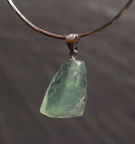 Colgante de piedras preciosas punta de cristal natural A-F plata 925 ojal único tesoro de piedra - Imagen 152 de 265