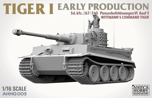 Andy's Hobby/Takom 1/16 Tiger I Early Production Kit #AHHQ-003 - Picture 2 of 9