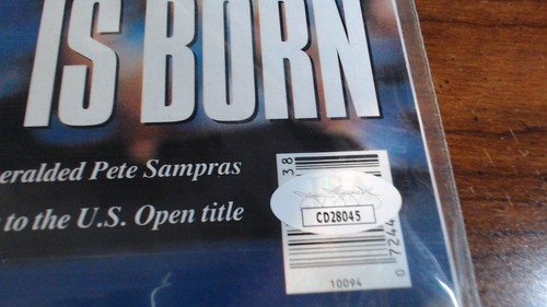 PETE SAMPRAS USA TENNIS SIGNED AUTOGRAPHED SPORTS ILLUSTRATED 1990 W/COA - Picture 4 of 5