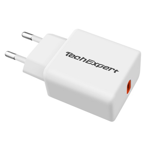 Kit Charching Rapide 20W for Tablets Lenovo P11 White TechExpert - Zdjęcie 2 z 5
