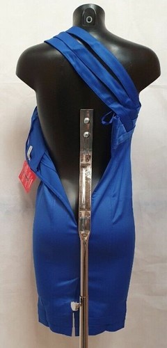 Shoulder Dress Royal Blue Todayswoman Triple One - Size 12 (SHP) - Picture 2 of 7