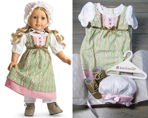 American Girl CAROLINE 18/" DOLL WHITE Meet SOCKS ONLY Retired NEW