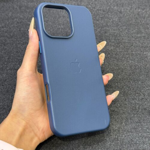 Leather Case With Magsafe Phone Case For Apple iPhone 16 Pro Max 16 Pro 16 Plus - Picture 31 of 34