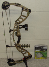 LEFT Hand, Hoyt Nitrux Bow Package- Camo - 60 to 70 lb - 24 to 27"